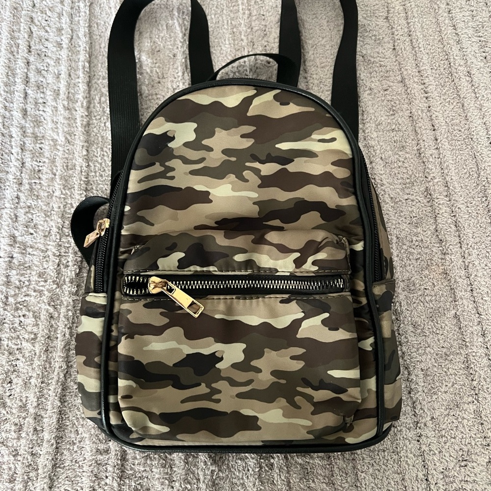 Camouflage Mini Backpack for women/girls